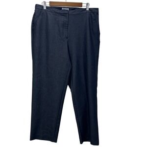 Kim Rogers Womens Size 16 Pants Trousers Straight Leg Dark Wash Denim Blend